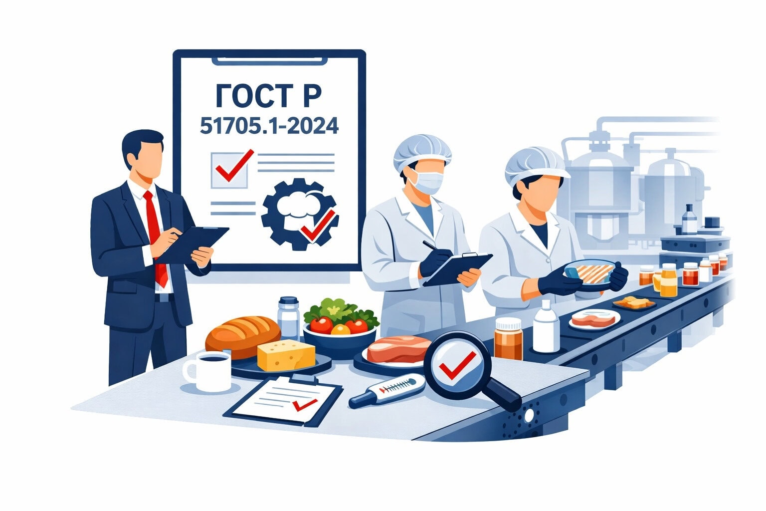 Оформление ГОСТ Р 51705.1 2024 ХАССП в Крымске